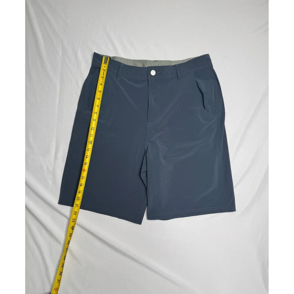 Free Fly Mens Latitude Shorts Dark Blue Performance Fishing Hiking Size 34